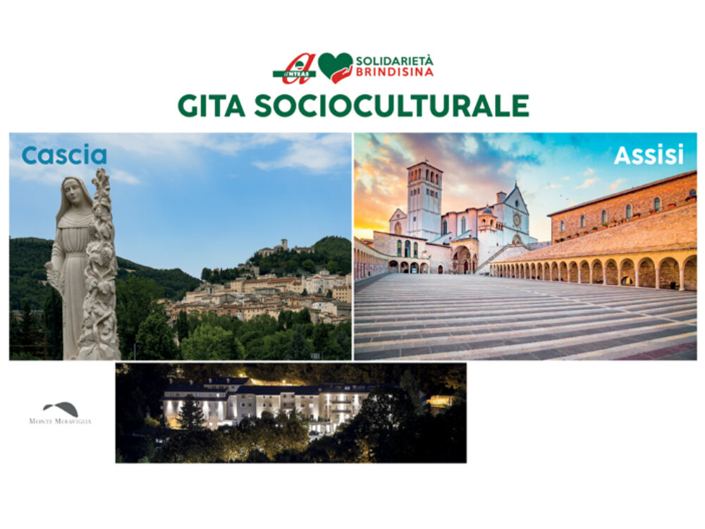 GITA SOCIOCULTURALE: ASSISI – CASCIA