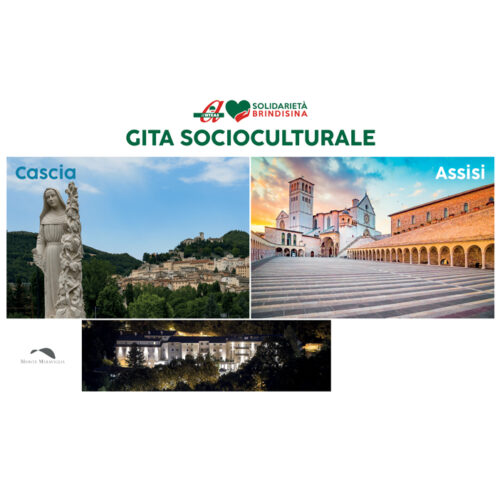 GITA SOCIOCULTURALE: ASSISI – CASCIA