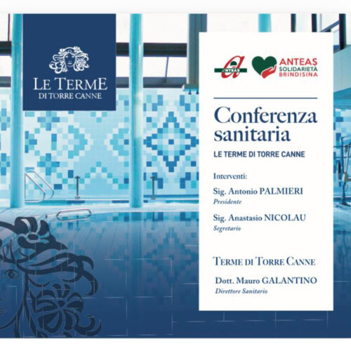 CONFERENZA SANITARIA: LE TERME DI TORRE CANNE